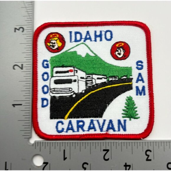 Idaho Good Sam Club Caravan Patch RV Travel Convoy Mountain Highway Embroidered - Picture 3 of 6